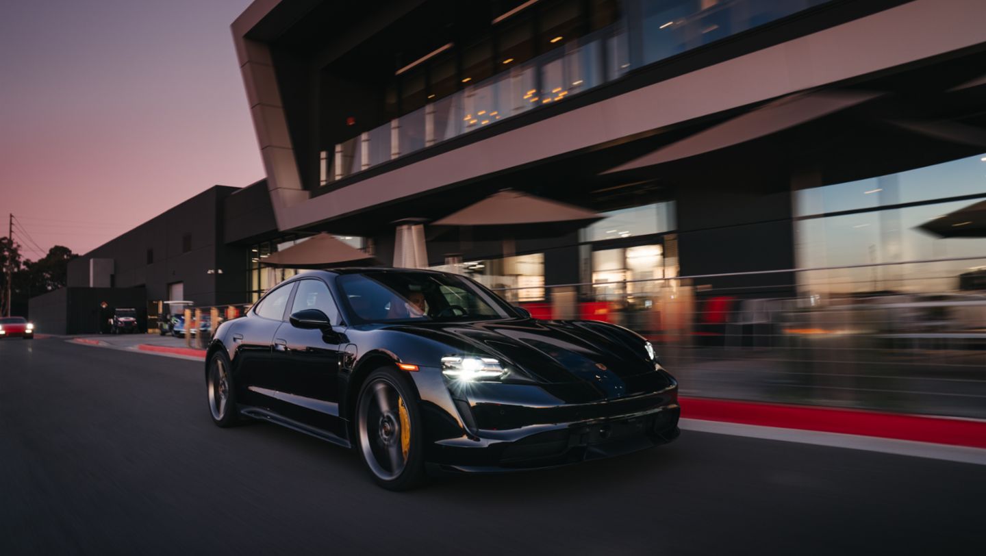 Taycan Turbo S, Porsche Experience Center Los Angeles, 2020, PCNA